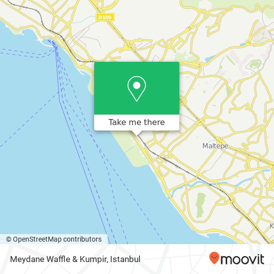 Meydane Waffle & Kumpir map