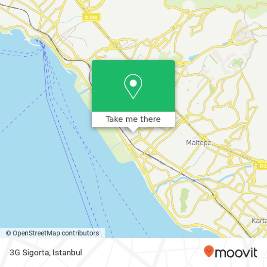 3G Sigorta map