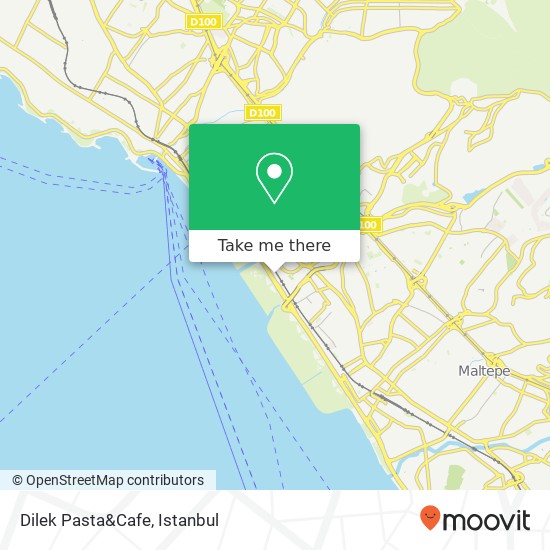 Dilek Pasta&Cafe map