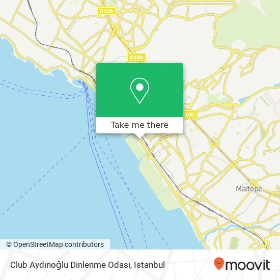 Club Aydınoğlu Dinlenme Odası map