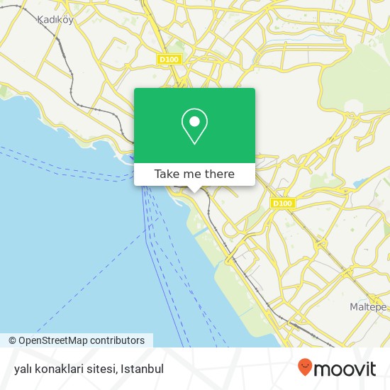 yalı konaklari sitesi map