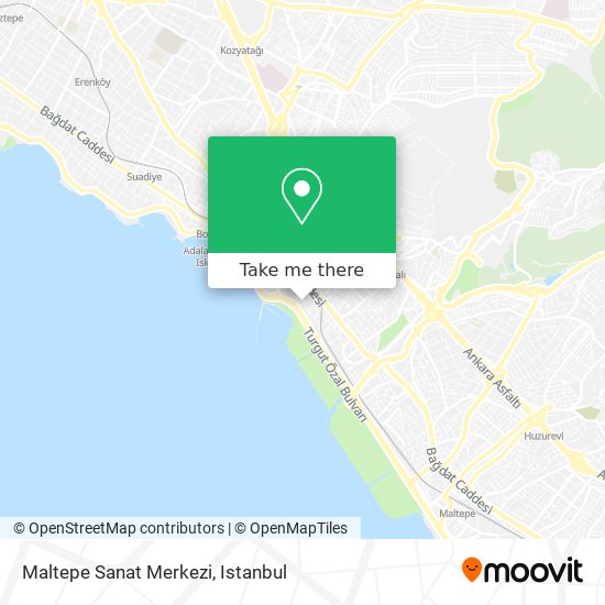 Maltepe Sanat Merkezi map