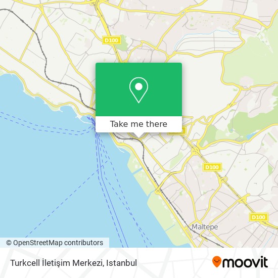 Turkcell İletişim Merkezi map