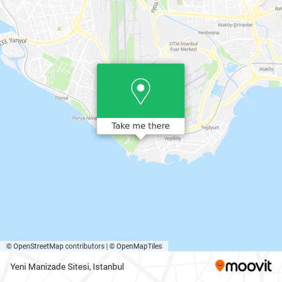 Yeni Manizade Sitesi map