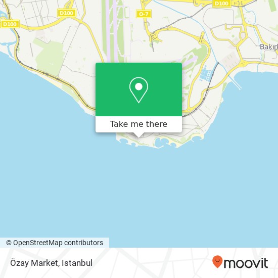 Özay Market map