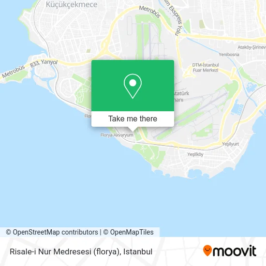 Risale-i Nur Medresesi (florya) map