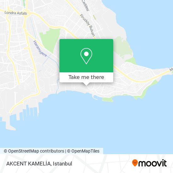 AKCENT KAMELİA map