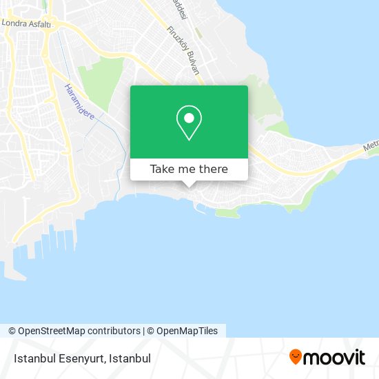 Istanbul Esenyurt map