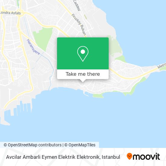 Avcilar Ambarli Eymen Elektrik Elektronik map