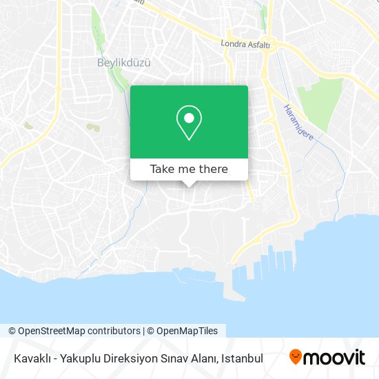 Kavaklı - Yakuplu Direksiyon Sınav Alanı map