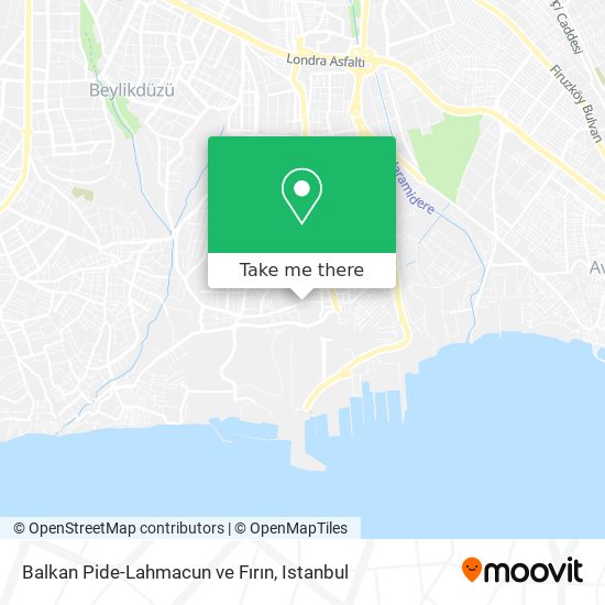 Balkan Pide-Lahmacun ve Fırın map