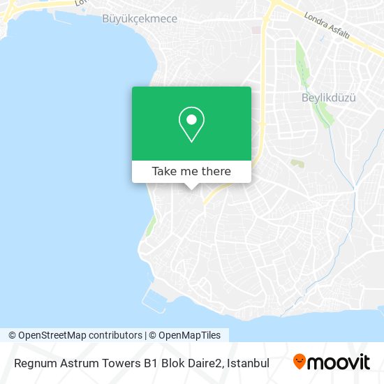 Regnum Astrum Towers B1 Blok Daire2 map