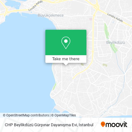 CHP Beylikdüzü Gürpınar Dayanışma Evi map