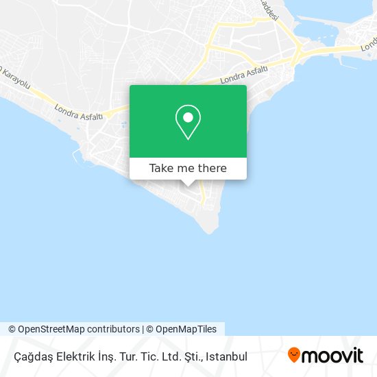 Çağdaş Elektrik İnş. Tur. Tic. Ltd. Şti. map