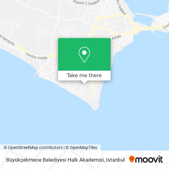 Büyükçekmece Belediyesi Halk Akademisi map