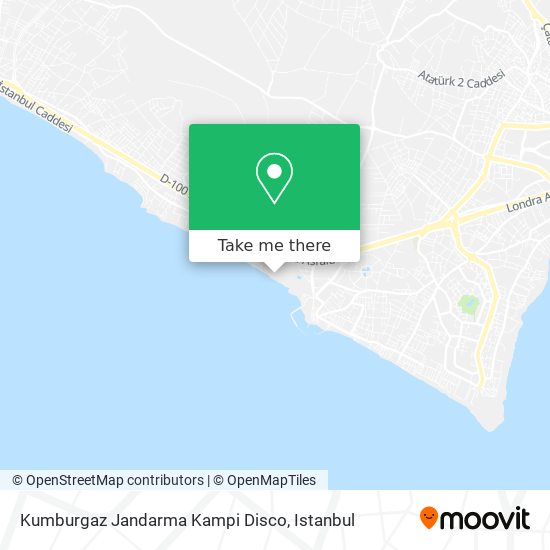 Kumburgaz Jandarma Kampi Disco map