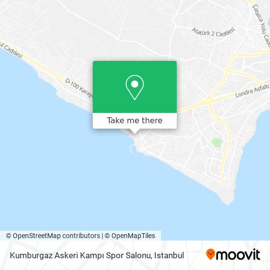 Kumburgaz Askeri Kampı Spor Salonu map