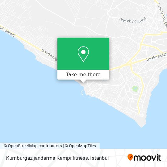 Kumburgaz jandarma Kampı fitness map
