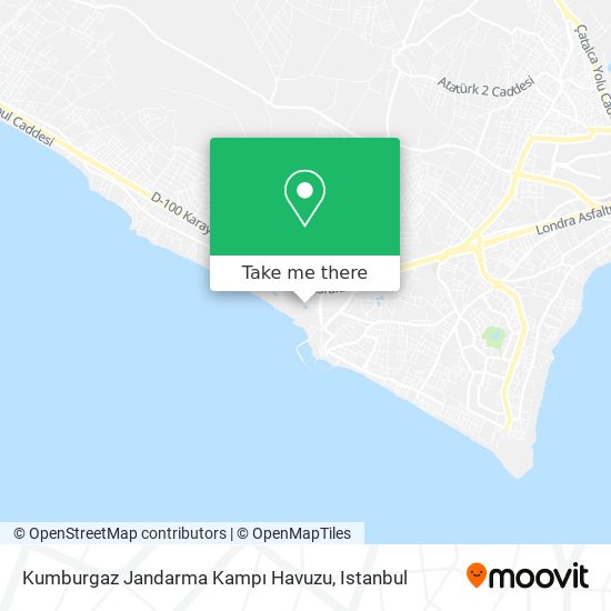 Kumburgaz Jandarma Kampı Havuzu map