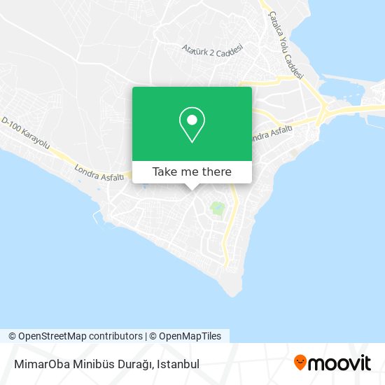 MimarOba Minibüs Durağı map