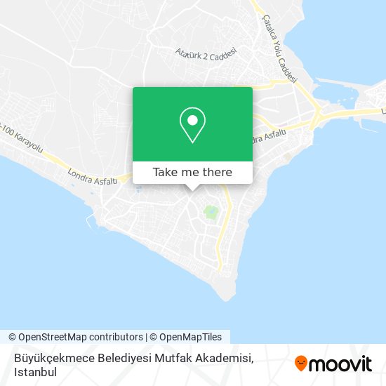 Büyükçekmece Belediyesi Mutfak Akademisi map