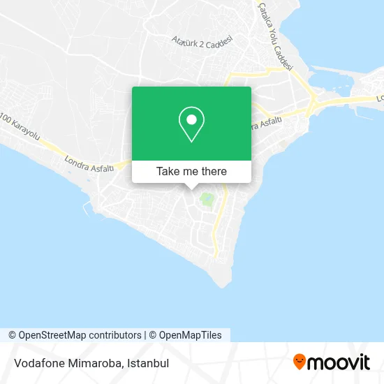 Vodafone Mimaroba map