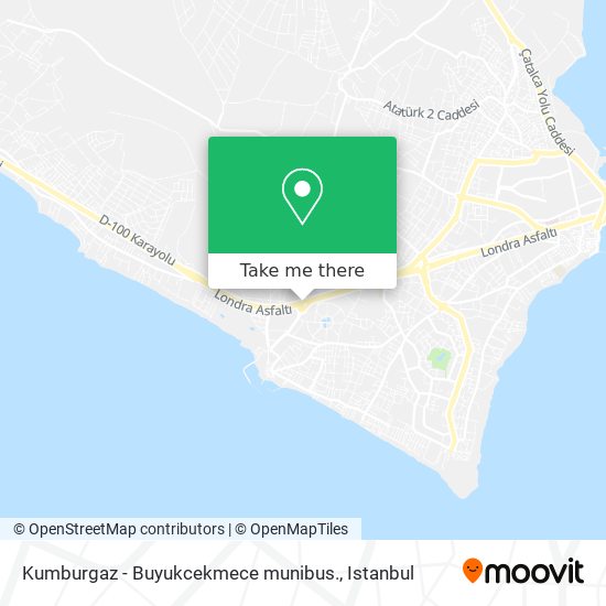 Kumburgaz - Buyukcekmece munibus. map