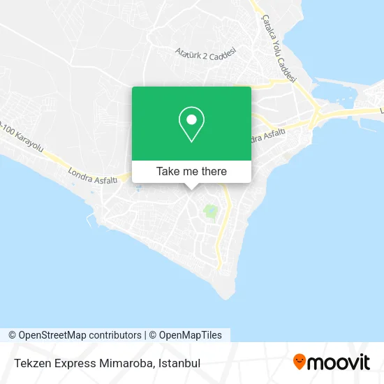 Tekzen Express Mimaroba map