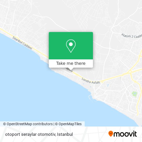 otoport seraylar otomotiv map