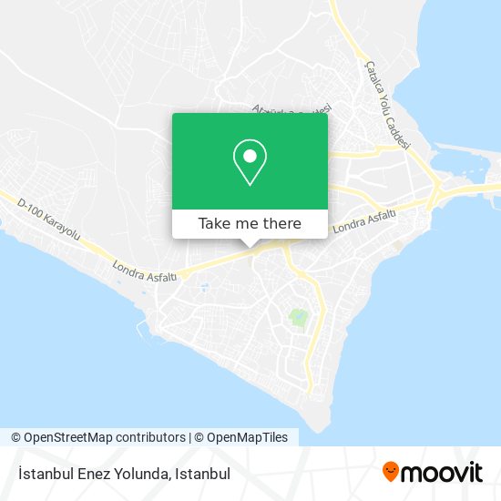 İstanbul Enez Yolunda map