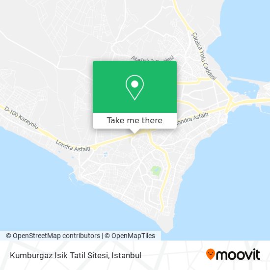 Kumburgaz Isik Tatil Sitesi map