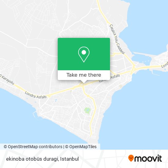 ekinoba otobüs duragi map