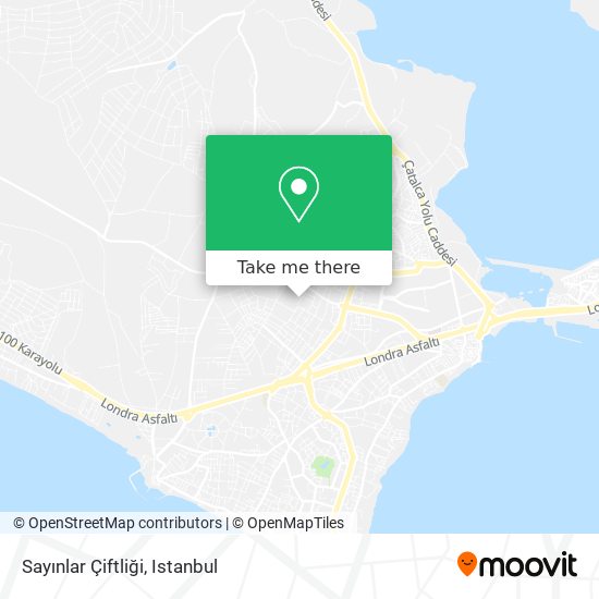 Sayınlar Çiftliği map