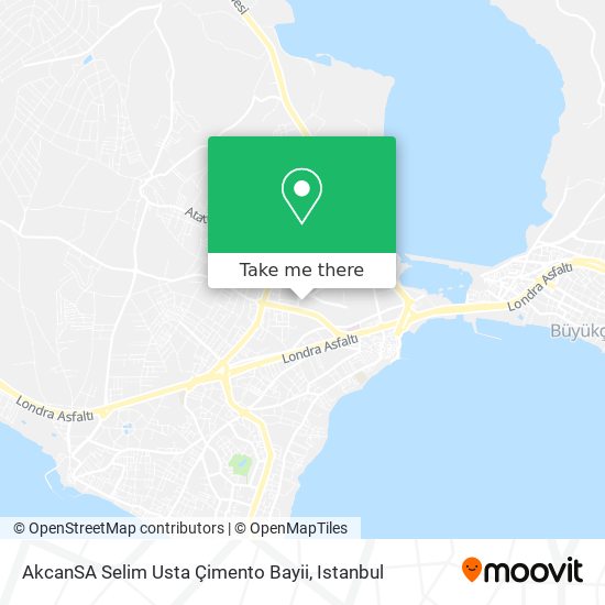 AkcanSA Selim Usta Çimento Bayii map