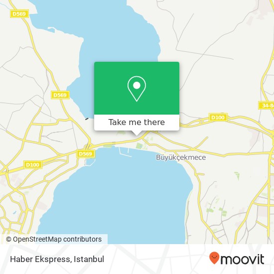 Haber Ekspress map