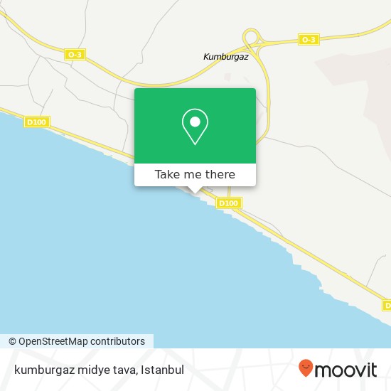 kumburgaz midye tava map