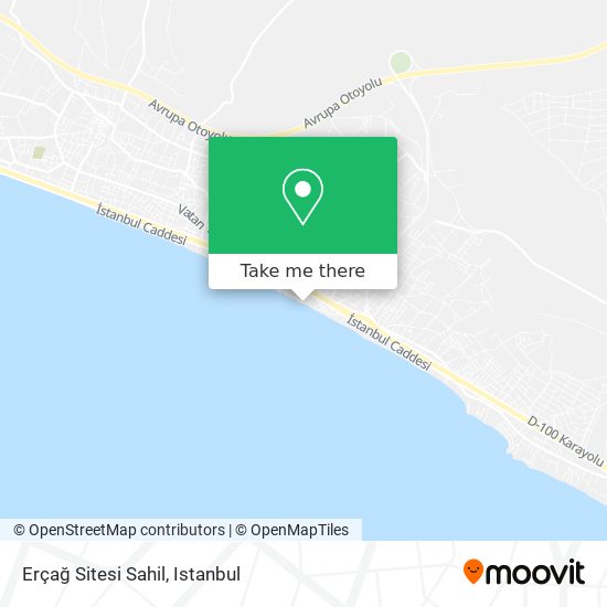 Erçağ Sitesi Sahil map