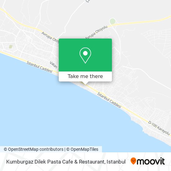 Kumburgaz Dilek Pasta Cafe & Restaurant map