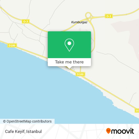 Cafe Keyif map