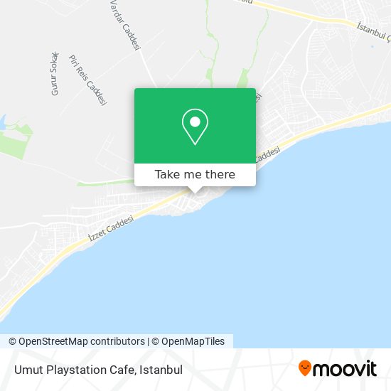 Umut Playstation Cafe map