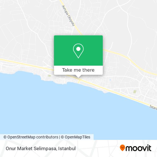 Onur Market Selimpasa map