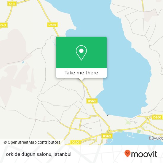 orkide dugun salonu map