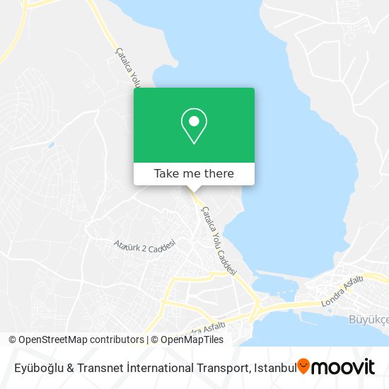 Eyüboğlu & Transnet İnternational Transport map