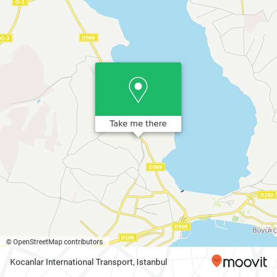 Kocanlar International Transport map