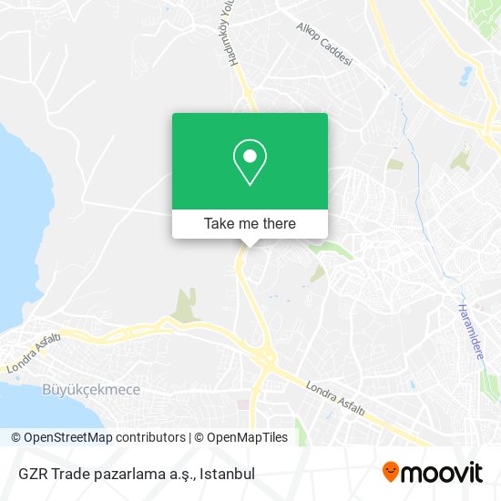 GZR Trade pazarlama a.ş. map