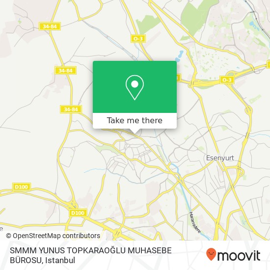 SMMM YUNUS TOPKARAOĞLU MUHASEBE BÜROSU map