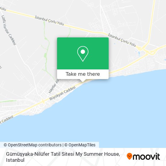 Gümüşyaka-Nilüfer Tatil Sitesi My Summer House map