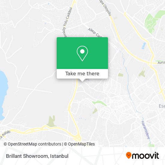 Brillant Showroom map