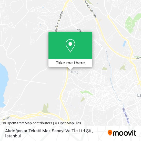 Akdoğanlar Tekstil Mak.Sanayi Ve Tİc.Ltd.Şti. map