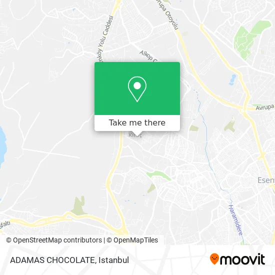 ADAMAS CHOCOLATE map